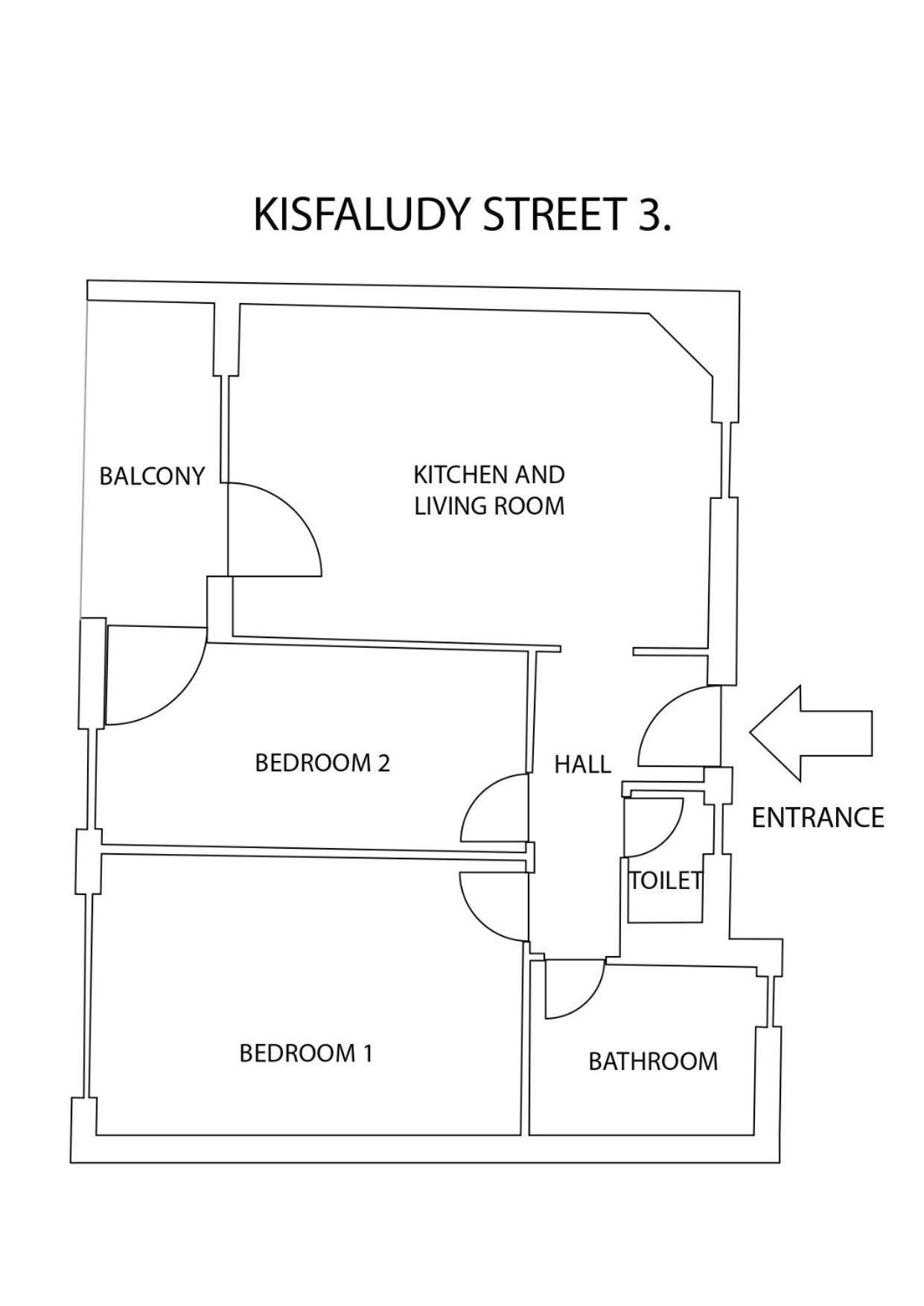 Two-Bedrooms Apartment Cbd Bp Budapest Luaran gambar